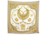 VINTAGE FOULARD HERMES LES CAVALIERS D'OR 1ERE EDITION CARRE 90 SOIE SCARF 580€