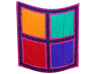 NEUF VINTAGE FOULARD DIOR CARRE GEANT 140 EN SOIE MULTICOLORE SILK SCARF 800€