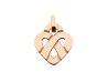 pendentif poiray coeur entrelace pm 328313 en or