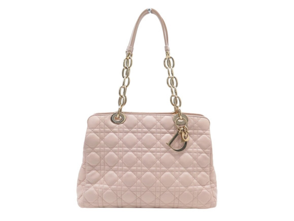 sac a main christian dior lady soft cabas cuir cannage