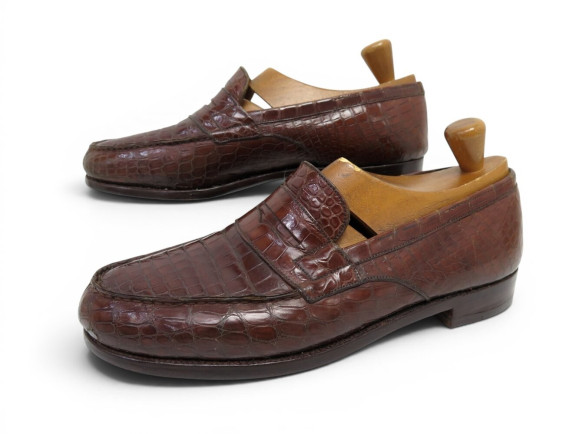  chaussures jm weston mocassins 180 7e 41 41.5