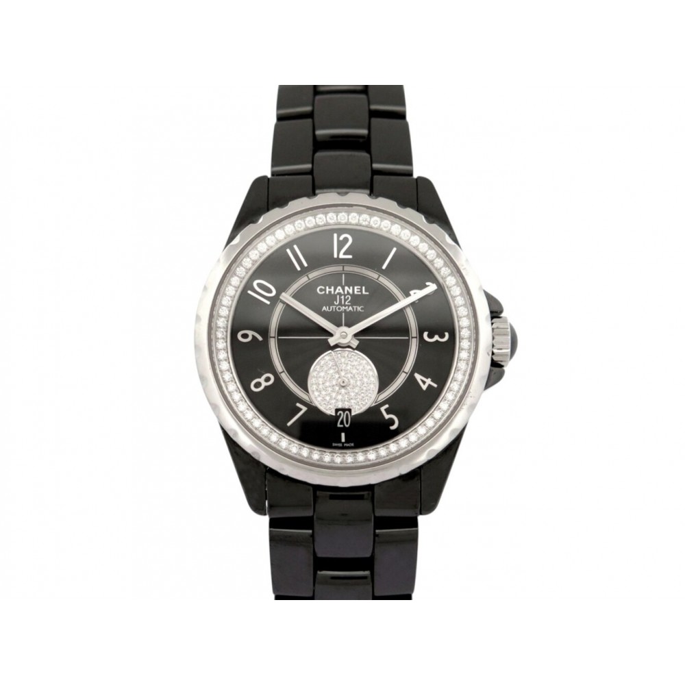 MONTRE CHANEL J12-365 H3840 36.5MM DIAMANTS CERAMIQUE AUTOMATIQUE WATCH 11500€