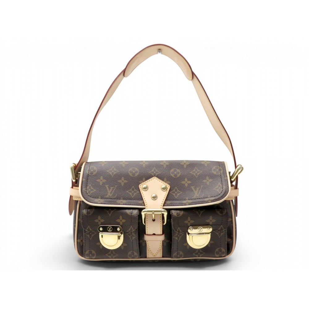 NEUF SAC A MAIN LOUIS VUITTON HUDSON PM M40027 EN TOILE MONOGRAM HAND BAG 1465€