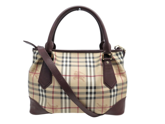 sac a main burberry haymarket blue label 3857388