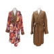 VINTAGE PEIGNOIR CHRISTIAN DIOR REVERSIBLE SCENE STYLE RENAISSANCE L 54 BATHROBE