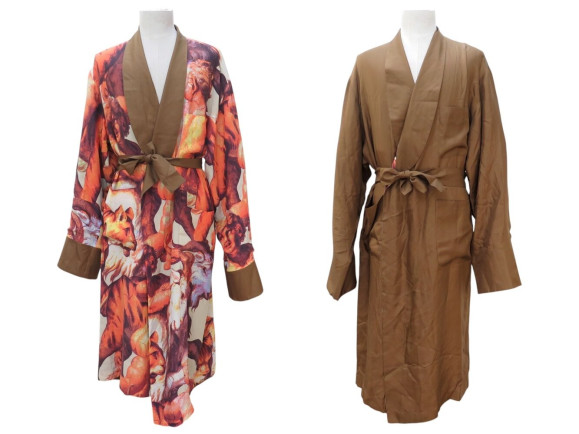  peignoir christian dior reversible scene style