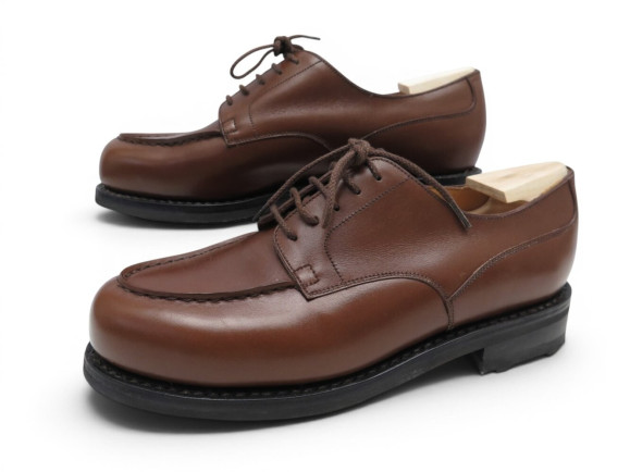 chaussures jm weston 641 derby golf 6c 40 fin cuir