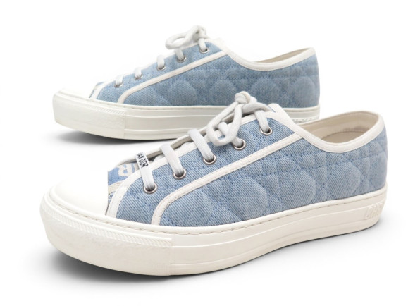 chaussures baskets walk'n dior kck281cqr 40 cannage