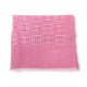 ETOLE FOULARD CHANEL LOGO CC 70X180CM EN CACHEMIRE & SOIE ROSE SHAWL SCARF 1090€