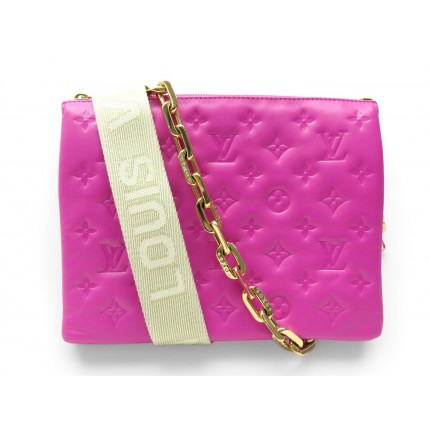 NEUF SAC A MAIN LOUIS VUITTON COUSSIN MONOGRAM EMPREINTE PM BANDOULIERE 3800€