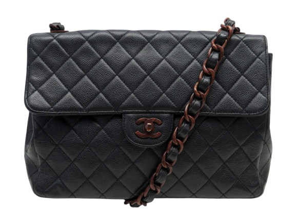 sac a main chanel timeless jumbo cuir caviar