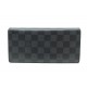 NEUF PORTEFEUILLE LOUIS VUITTON BRAZZA N62665 TOILE DAMIER GRAPHITE WALLET 590€