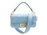  sac a main fendi baguette en cuir logo ff 8br600