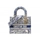 NEUF SAC A MAIN CHRISTIAN DIOR LADY D-LITE MM M0565OTDT BANDOULIERE PURSE 4400€