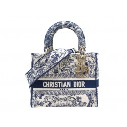 NEUF SAC A MAIN CHRISTIAN DIOR LADY D-LITE MM M0565OTDT BANDOULIERE PURSE 4400€