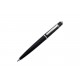 NEUF STYLO BILLE CARTIER DIABOLO CRST180010 EN RESINE NOIR BLACK BALLPOINT 490€