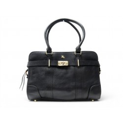 NEUF SAC A MAIN BURBERRY A SANGLES PORTE EPAULE EN CUIR GRAINE HAND BAG 2190€