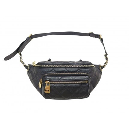 SAC CEINTURE CHANEL BANANE CUIR CAVIAR MATELASSE BANDOULIERE BUMBAG BELT 6000€