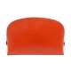 TROUSSE LOUIS VUITTON POCHETTE COSMETIQUE PM CUIR EPI ORANGE LEATHER POUCH 680€
