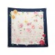 VINTAGE FOULARD HERMES LA ROSEE ANNE GAVARNI CARRE 90 SOIE BOITE SILK SCARF 580€