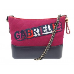 SAC A MAIN CHANEL GABRIELLE GM FEUTRE MATELASSE & CUIR BANDOULIERE HANDBAG 5750€