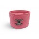 NEUF BRACELET CHANEL FERMOIR TIMELESS A61066 15.5CM EN CUIR MATELASSE ROSE 1200€