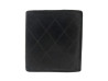 portefeuille chanel 2 volets en cuir matelasse
