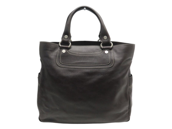 sac a main celine boogie shopping grand cabas en cuir