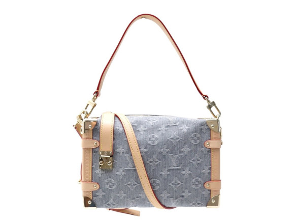 sac a main louis vuitton side trunk mm denim