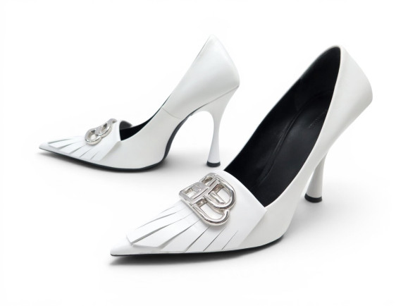 chaussures balenciaga escarpins knife bb frange 591029