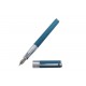 NEUF STYLO PLUME ST DUPONT D-INITIAL EN LAITON BLEU TURQUOISE FOUNTAIN PEN 300€