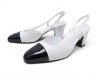 chaussures chanel slingbacks g31318 cuir croco