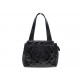 VINTAGE SAC A MAIN CHANEL SHOPPING BAG LOGO CC CUIR VERNIS MATELASSE TOTE 4800€