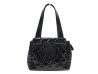 sac a main chanel shopping bag logo cc cuir