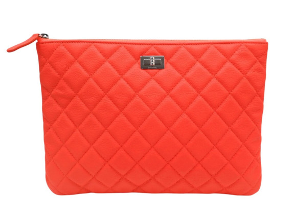 pochette etui ipad tablette chanel 2.55 o case