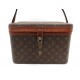 VINTAGE VANITY CASE LOUIS VUITTON SAC A MAIN TOILE MONOGRAM TROUSSE DE TOILETTE