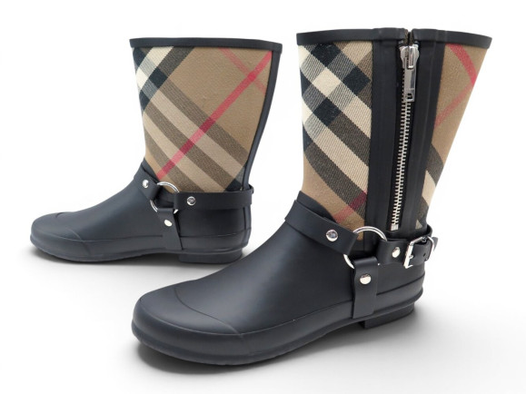 chaussures bottes de pluie burberry rainboots 41