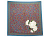 foulard chanel logo cc camelia carre 90 en