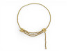   ceinture chanel logo cc matelasse chaine