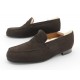 NEUF CHAUSSURE JM WESTON MOCASSINS 180 GOMME 9D 43 DAIM EMBAUCHOIRS SHOES 900€