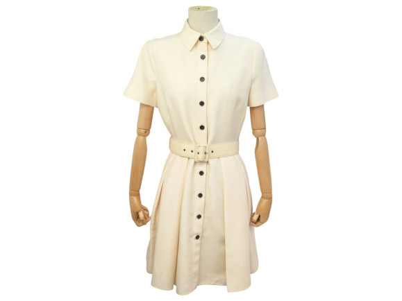  robe christian dior avec ceinture 041r37a1163 m
