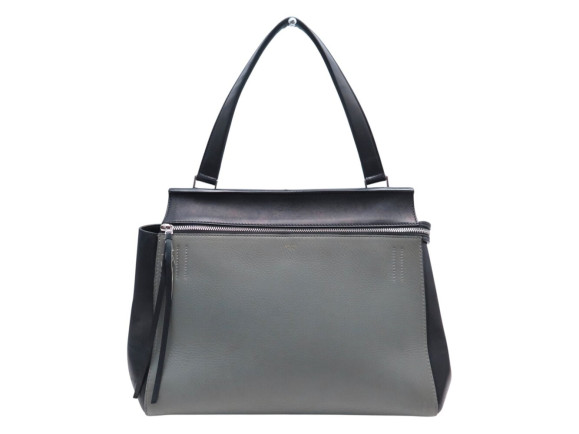 sac a main celine edge en cuir graine porte epaule