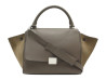 sac a main celine trapeze mm 174683 en cuir et daim