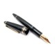 STYLO PLUME MONTBLANC MEISTERSTUCK 146 EN RESINE NOIR BLACK FOUNTAIN PEN 555€