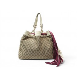 SAC A MAIN GUCCI CABAS 153033 TOILE GG SUPREME MONOGRAMMEE TOTE HAND BAG 1800€