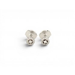 BOUCLES D'OREILLES MESSIKA JOY XS 06594WG OR 18K DIAMANTS 0.15CT EARRINGS 1590€