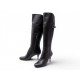 NEUF BOTTES CHRISTIAN DIOR ETHNIC VEA73211 41 EN CUIR MARRON LEATHER BOOTS 1990€