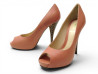  chaussures fendi escarpins talons ff zuccha 37.5