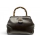 VINTAGE SAC A MAIN GUCCI DOCTOR BAG BAMBOO 406 CUIR MARRON HAND BAG PURSE 2600€