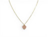 pendentif poiray coeur entrelace pm en or rose